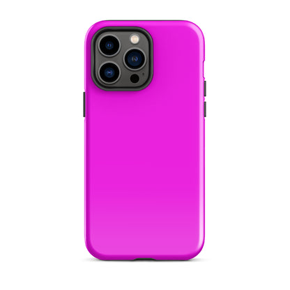 Neon Pink Tough Case for iPhone®