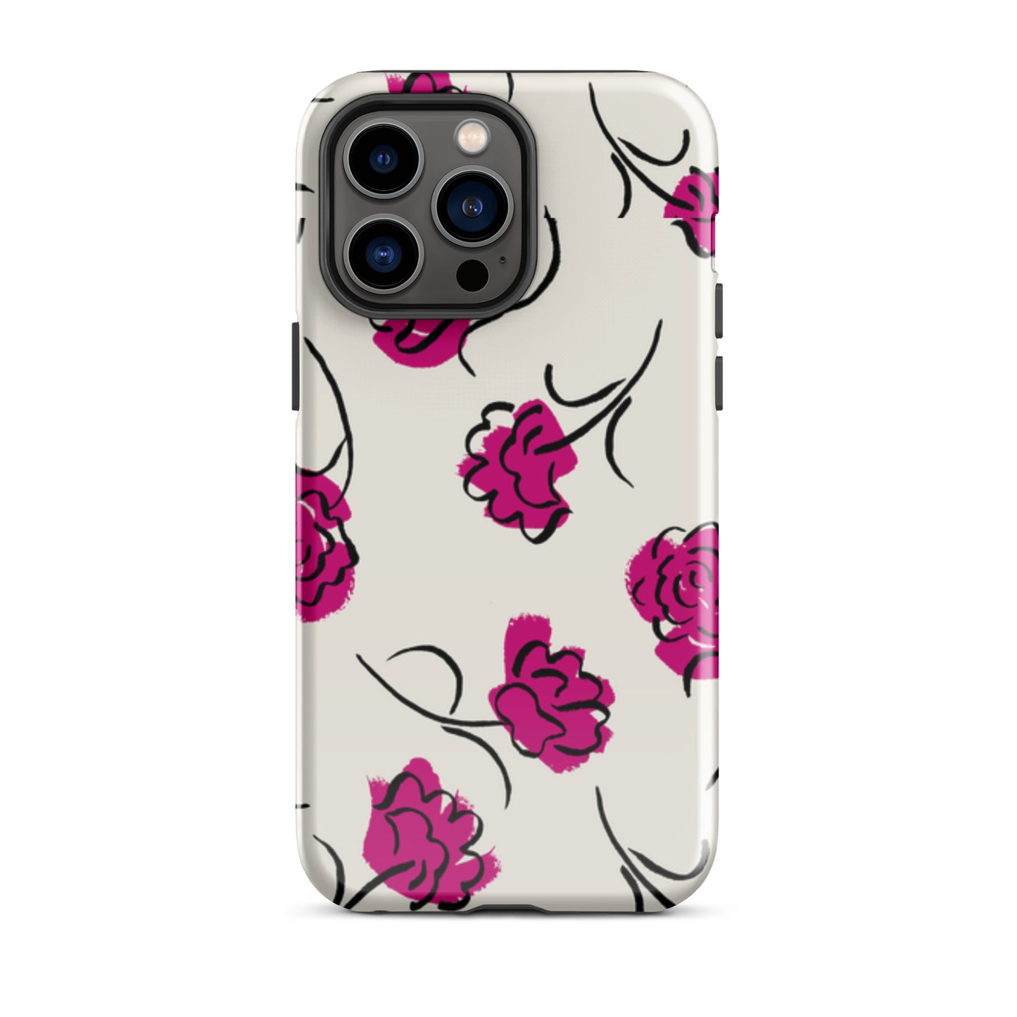 Rosey Romance Tough Case for iPhone®