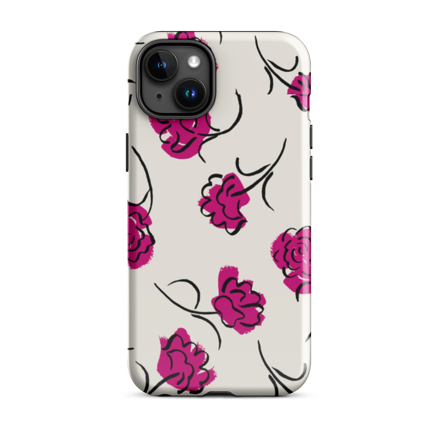 Rosey Romance Tough Case for iPhone®