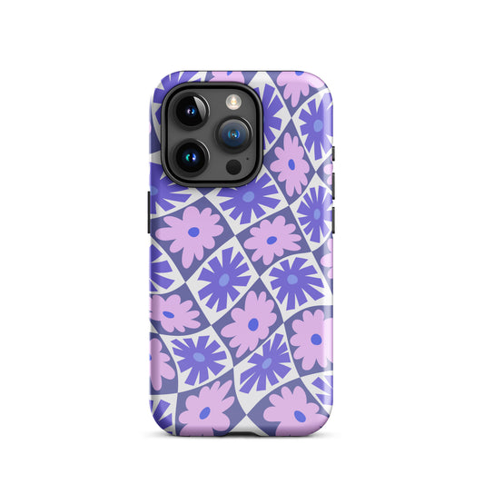 Purple Field Tough Case for iPhone®