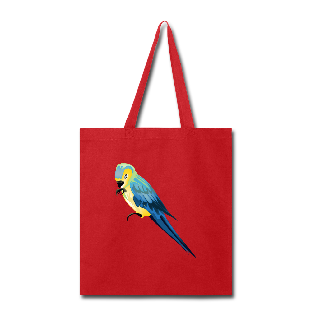 Parrot Tote Bag in Black I Puffee