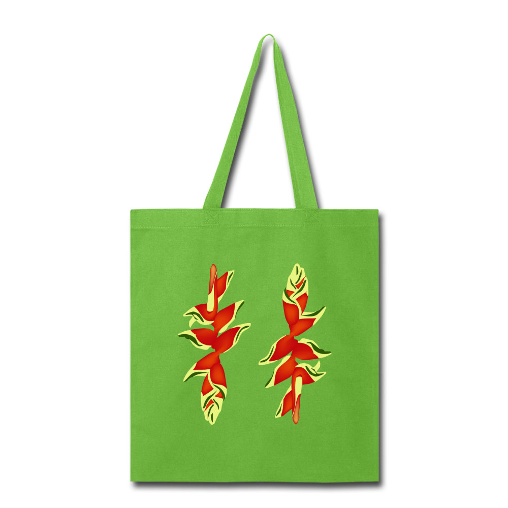 Lobster Claw Tote Bag in Lime Green I Puffee