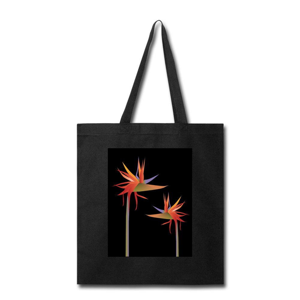 Strelitzia Canvas Tote Bag I Puffee