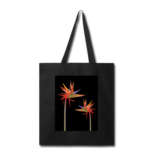 Strelitzia Canvas Tote Bag I Puffee